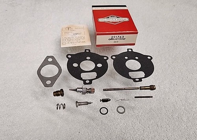 #ad New Briggs And Stratton OEM 291763 Carburetor Kit $31.99