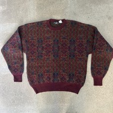 The Italian Sweater Co Men s Large Made In Italy Mohair Wool Sweater Vintage 80s