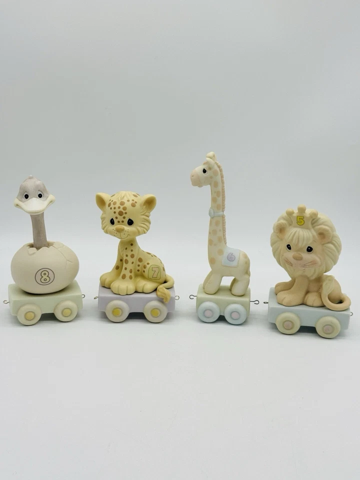 Precious Moments Birthday Train Complete 18 In Set Clown Baby-16 No boxes - Image 4 of 4