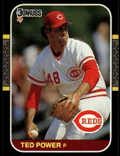1987 Donruss #536 Ted Power
