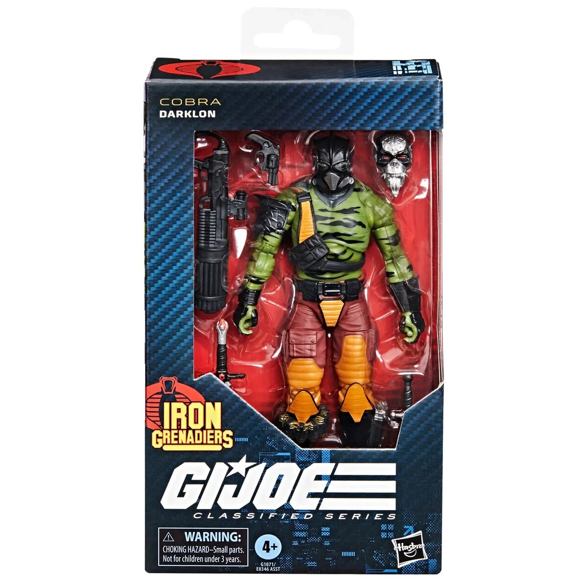 G.I. Joe Classified Darklon 6 inch Figure - New and in stock