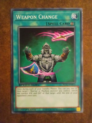 yugioh zexal weapon cards Weapon Change SGX2-ENB14 Yugioh Spell Card