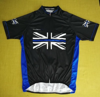 thin blue line bike jersey