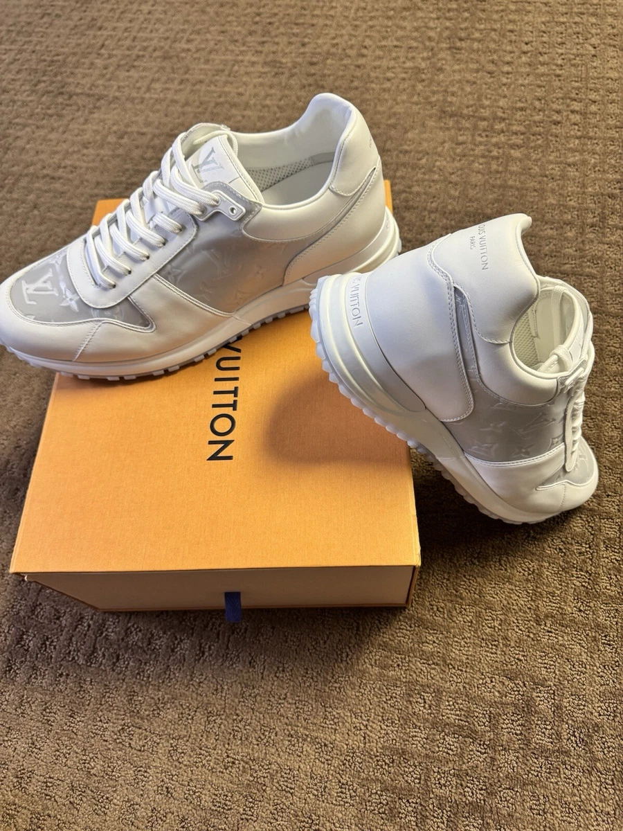 Louis Vuitton Run Away Sneaker White Iridescent for sale | eBay