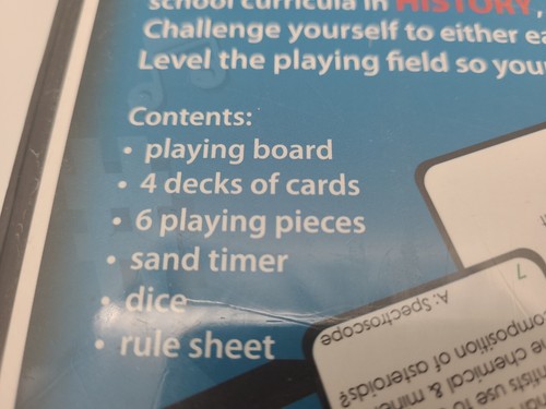 Wise Alec Family Game Night Trivia Wise Alex Griddley Games New - Picture 8 of 8