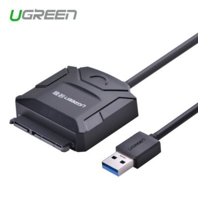 Ugreen sata usb3.0 tourner le lecteur à semi-conducteurs de bureau 3.5 pouces