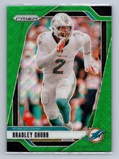 2023 Panini Prizm - Bradley Chubb #186 Green Wave Prizm