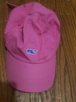 Vineyard Vines hot pink whale baseball cap hat s-l400.jpg main image 3