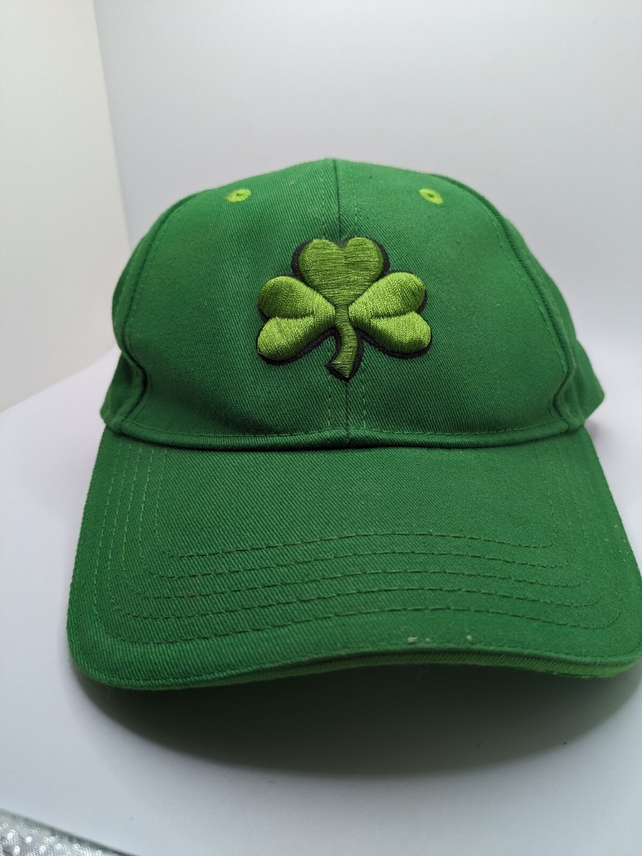 Irish Clover Green Cotton Snapback Baseball Cap Hat