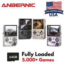 New Anbernic RG35XX  2024 Retro Handheld Game Console 3.5 Inch Linux System
