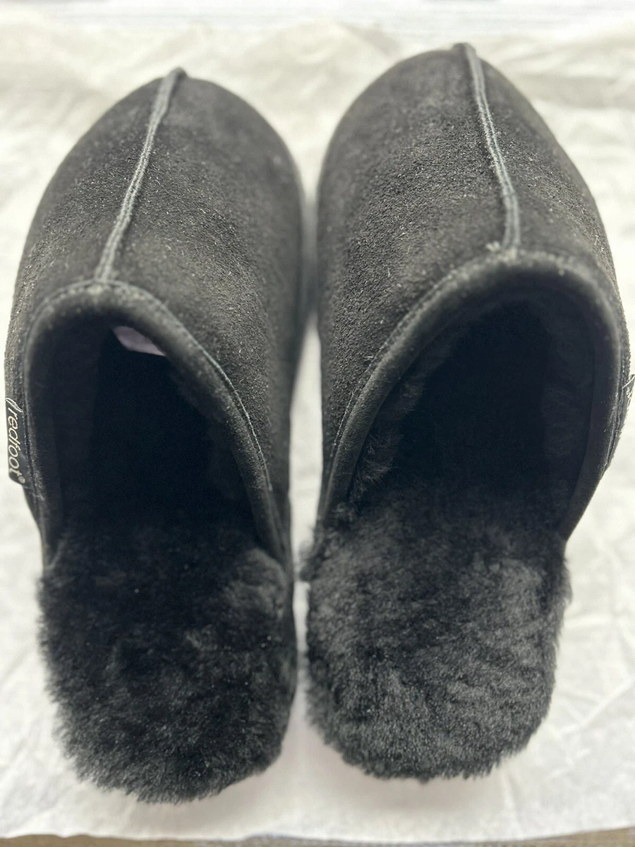 Redfoot sheepskin online mule slippers