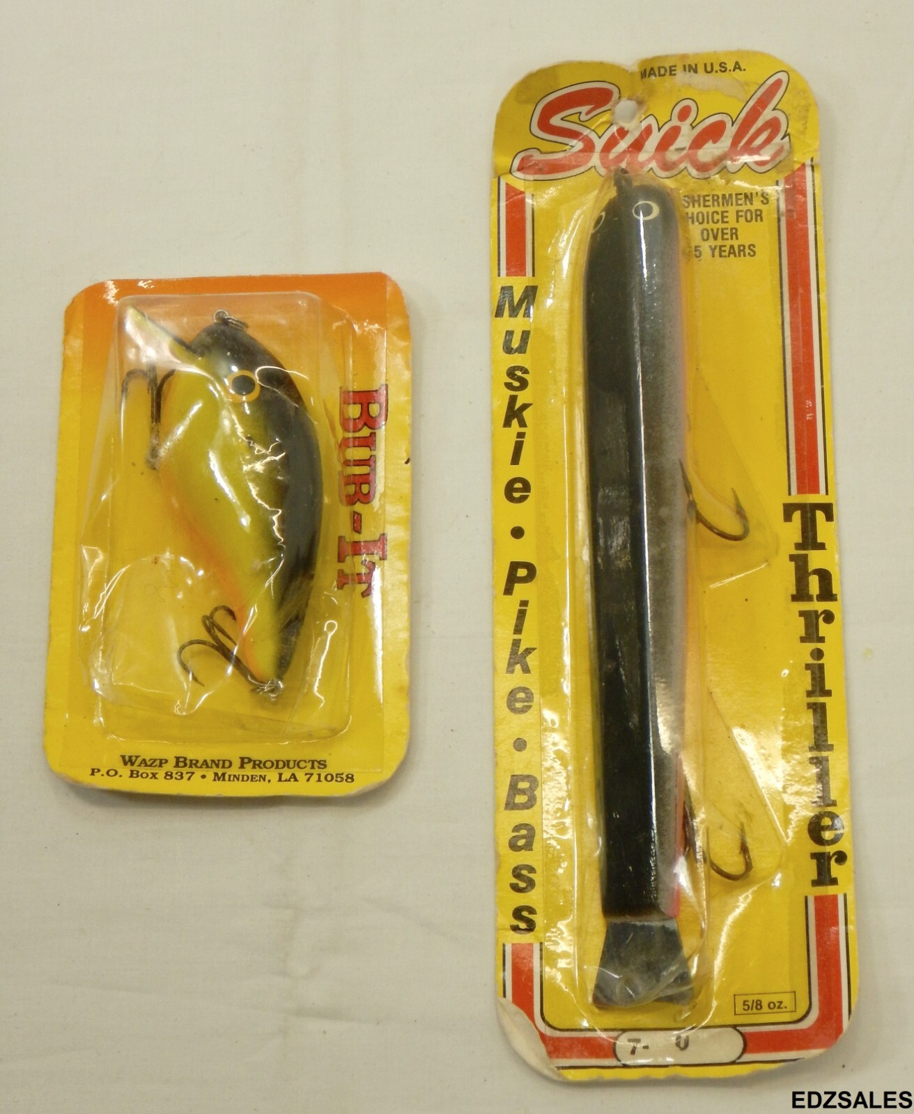 Lot of Fishing Lures - Suick, Creek Chub, Rebel, Arbogast Hula Popper - Image 3