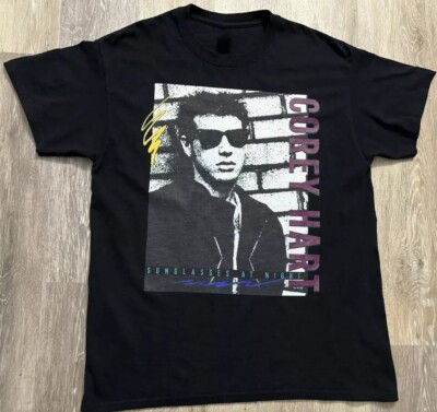 Corey Hart SUNGLASSES AT NIGHT Cotton Unisex T-Shirt S To 5XL