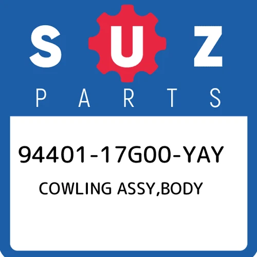 COWLING, BODY (BLACK) | Includes Item(s) 2 - 3
