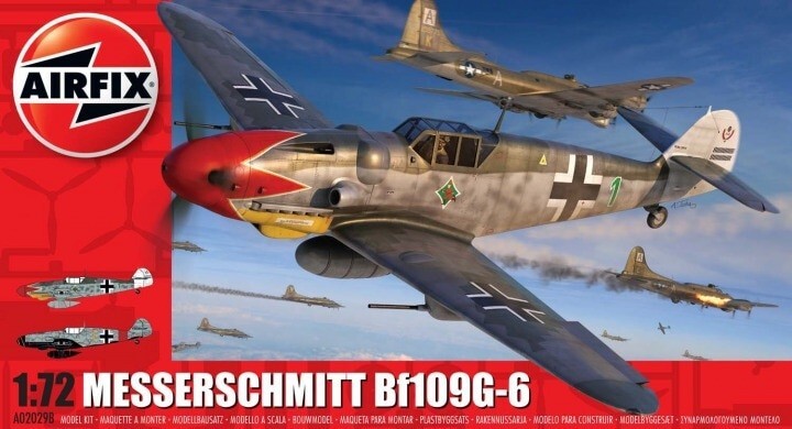 Airfix A02029B 1:72nd scale Messerschmitt Bf109G-6
