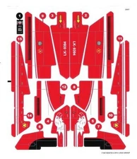 LEGO 9394 - Technic: Model: Airport - Jet Plane - STICKER SHEET 