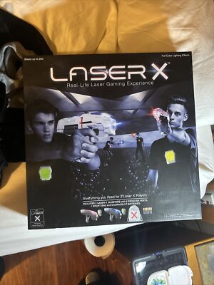NEW Laser X Real-Life Laser Tag Gaming Experience 200ft Range 2-Player Set 