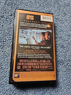 The Abyss 英語版 The Abyss Special Edition Widescreen Clamshell VHS, 20th Century