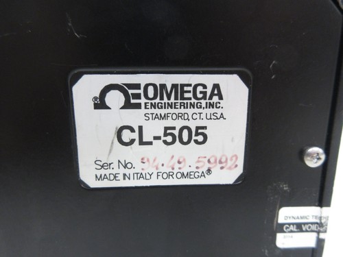 Omega CL-505A Precision Calibrator Used Free Shipping - Picture 6 of 8
