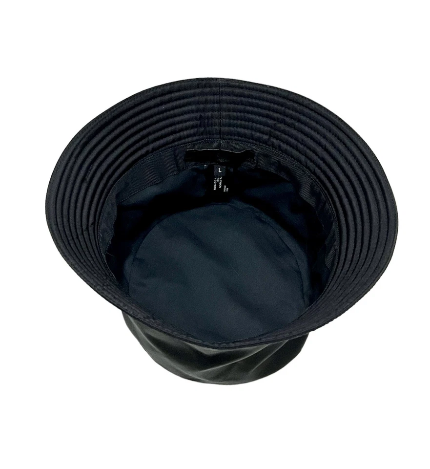 Prada Nylon Triangle Logo Bucket Hat - Image 4 of 4