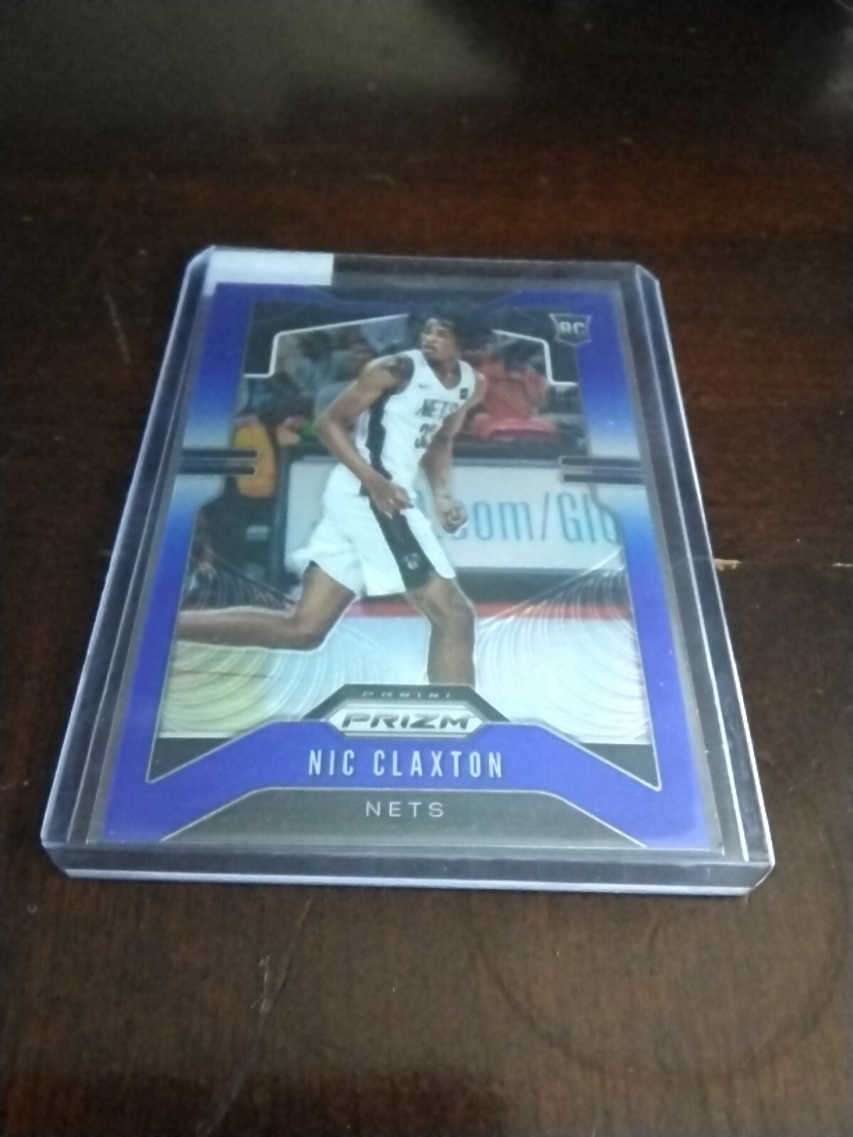 2019-20 Panini Prizm Blue 105/199 Nic Claxton Nicolas #292  RC Refractor