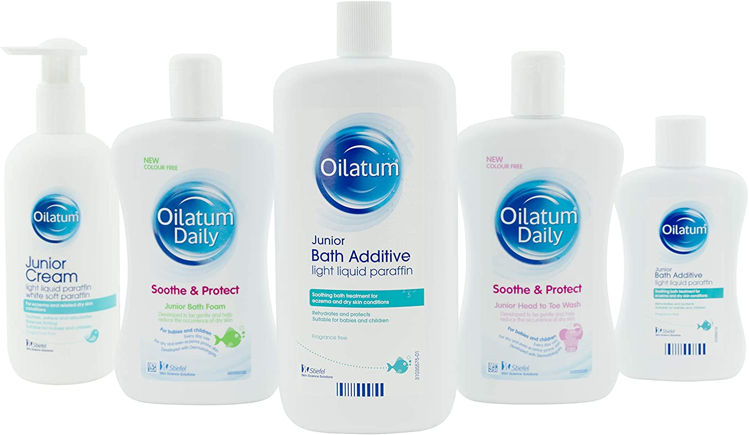 2x Oilatum Daily Soothe Protect Junior Bath Foam 300ml for sale online