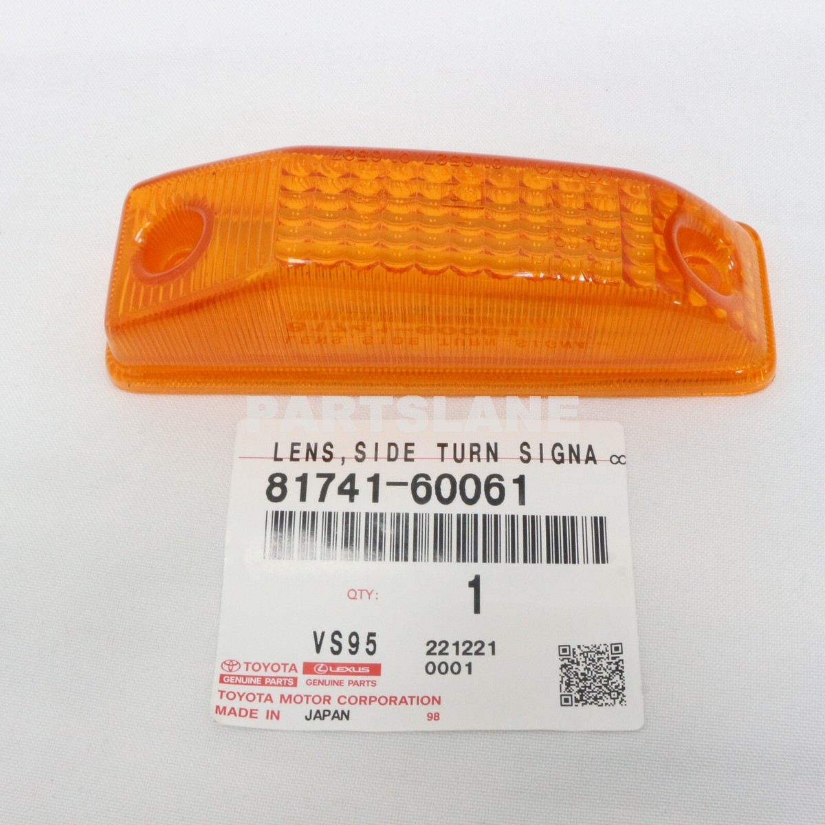 Toyota Land Cruiser OEM Genuine Left Side Turn Signal Lamp Lens