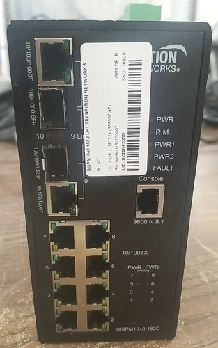Transition Networks SISPM 1040-182D-LRT Managed Switch