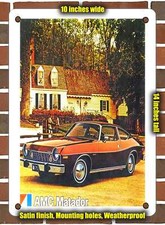 Metal Sign - 1975 Amc Matador Coupe - 10x14 Inches