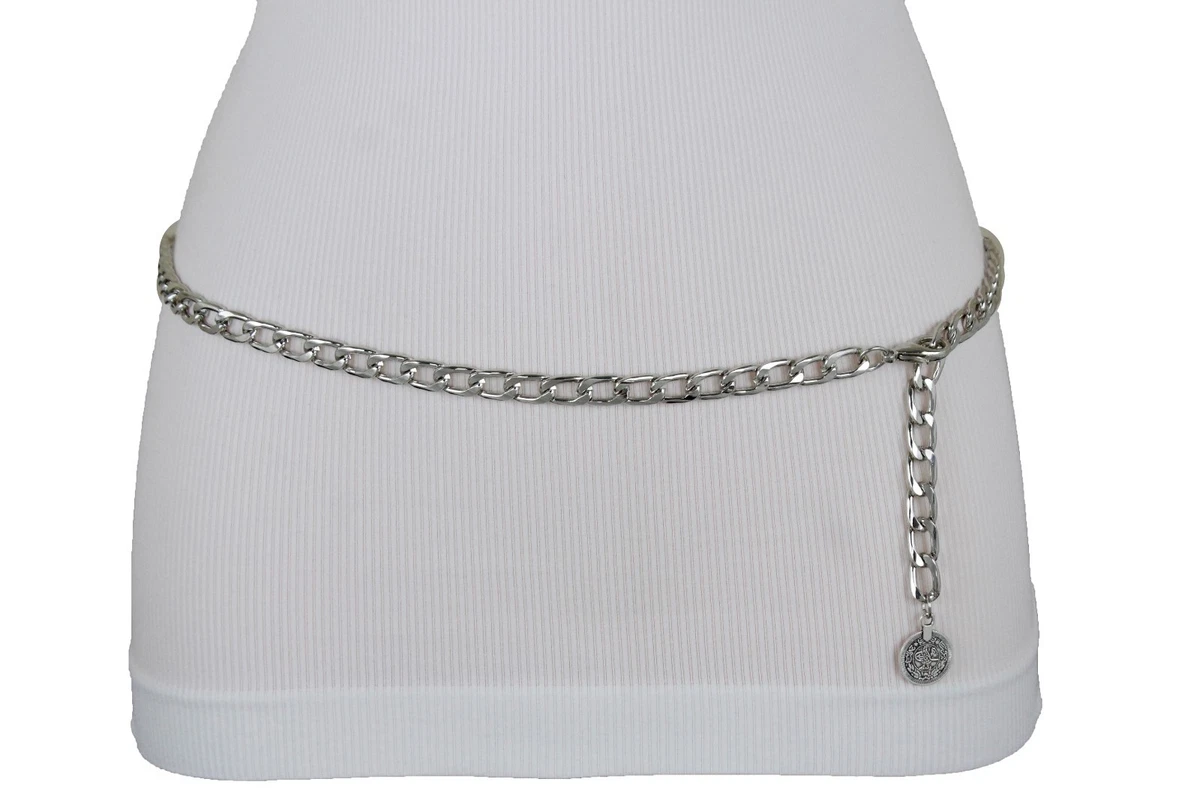 Hip chain shop silver