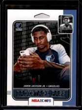 2019-20 Panini NBA Hoops - Back Stage Pass Jaren Jackson Jr. #6