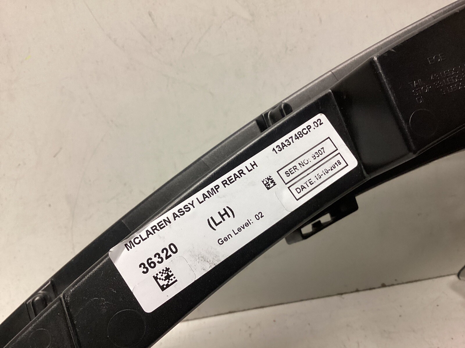 2016 2017 2018 2019 2020 2021 McLAREN S70s 600s LEFT TAIL LIGHT OEM USED
