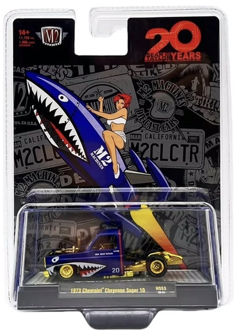 ⭐︎激レア　1/24 M2 1973 chevrolet super10 チェイス M2 MACHINES CHASE 1973 CHEVY CHEYENNE SUPER 10 SQUAREBODY