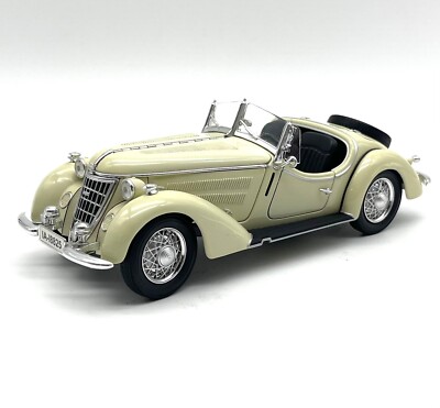 Ricko 32108 Wanderer W25K Roadster Oldtimer Bj.1936 in crem, OVP, 1:18, D054