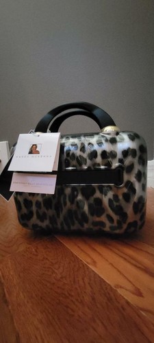 Marcy McKenna 2-in-1 Essential St. Tropez Design Beauty Case (Silver Bl Leopard) - Picture 2 of 6