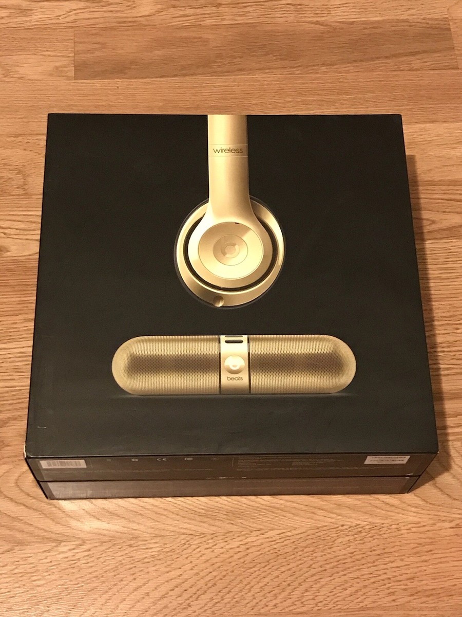 Beats by Dr Dre - 超美品★ beats studio wireless ゴールド Beats by Dr. Dre Pill 2.0 Portable Speaker and Beats Studio