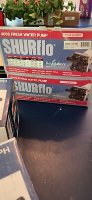Shurflo Revolution Fresh Water Pump Head 55 PSI 4008 Series Aquarium ...