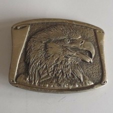 Vintage Belt Buckle American Eagle