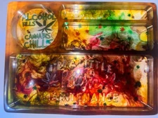 Rolling tray/storage box "I'm a little high maintenance"