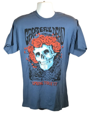グレイトフルデッドGrateful Dead Spring Tour 77 XL Grateful Dead Spring Tour 77 Tee Shirt Mens SZ XL NWOT | eBay