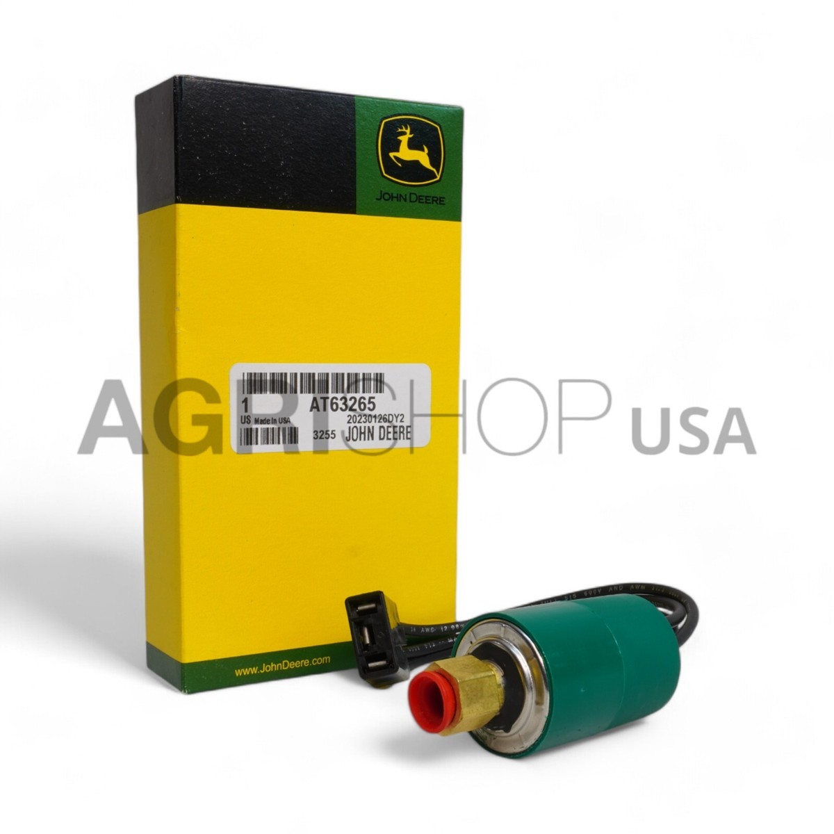 AT63265 High Pressure Switch for John Deere NEW Genuine | eBay