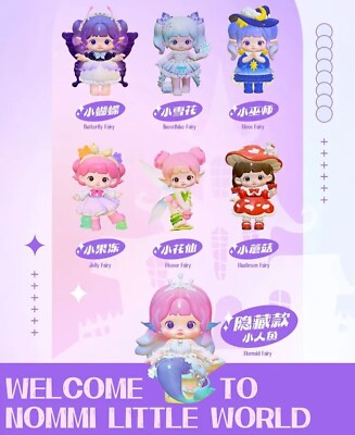 ITOYS Nommi Little World Series Blind Box Figure Full Set 6