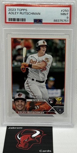 2023 Bowman Adley Rutschman & Gunnar Henderson Rookie Card Set - Graded Gem Mint 10 By SidelineGrading