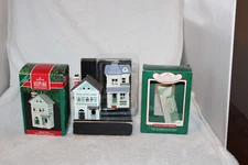 Hallmark Keepsake House on Main Street, Holiday House, Lot of 2