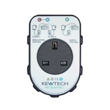 Kewtech Pat Adaptor Convert MFT to Pat Tester Portable Appliance | PATADAPTOR1