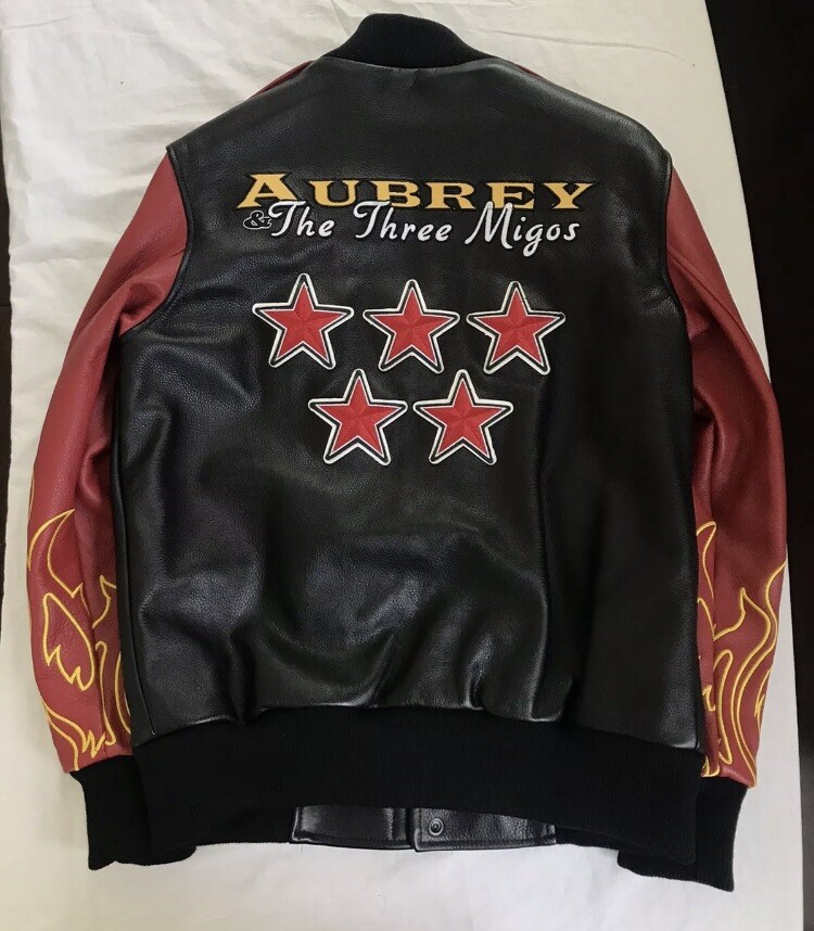OVO X Scorpion 2018 Aubrey & The Three Migos Tour Leather Jacket