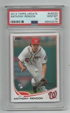 2013 Topps Update * Rookie Card * Anthony Rendon * #US233 * PSA 10 * Gem Mint. rookie card picture