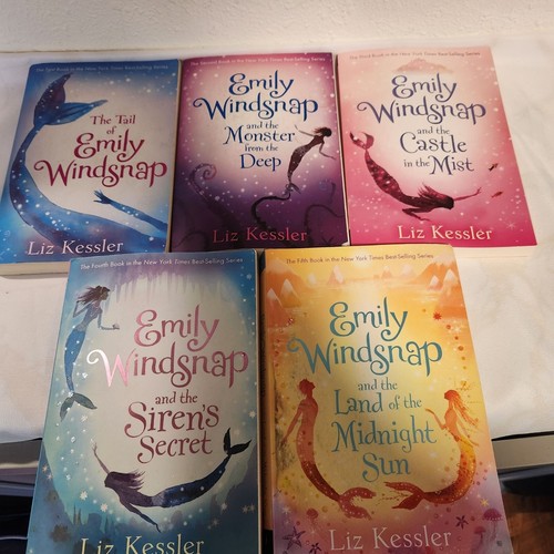 Emily Windsnap Fantasy Book Set, Books 1-5, Ages 8-12, Liz Kessler, Mermaids - Picture 4 of 6