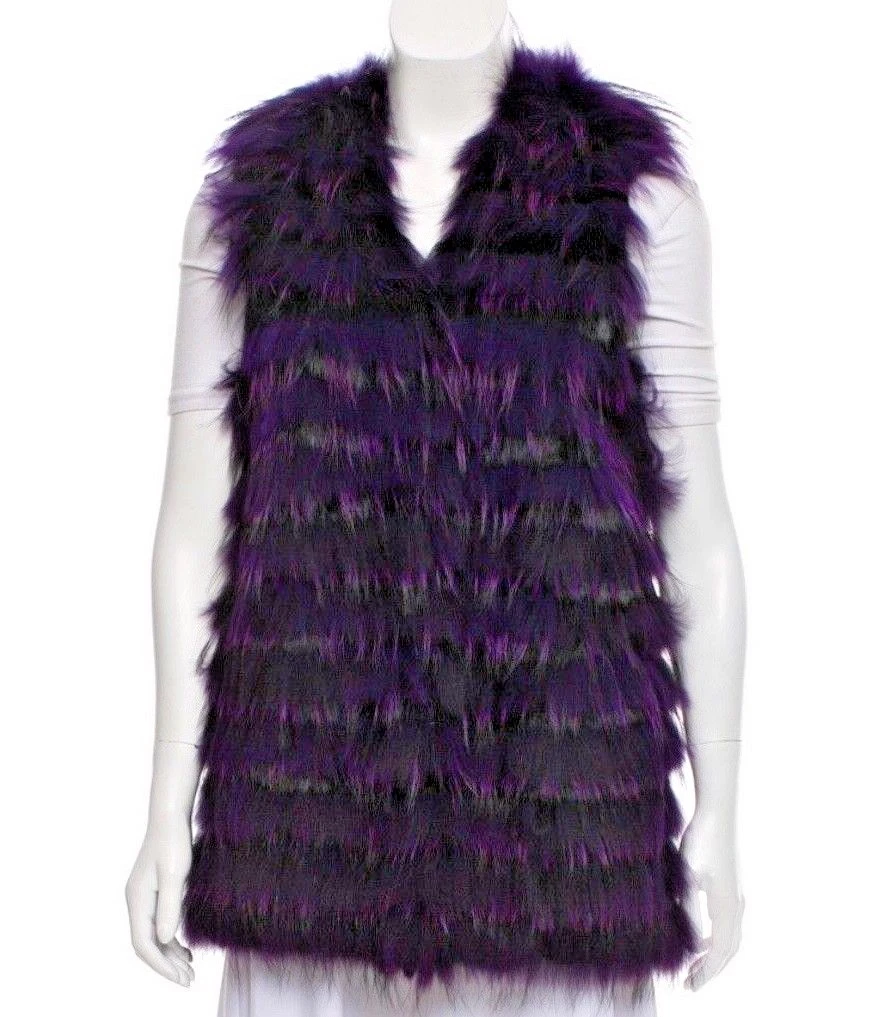 Alice and olivia fur vest 2025