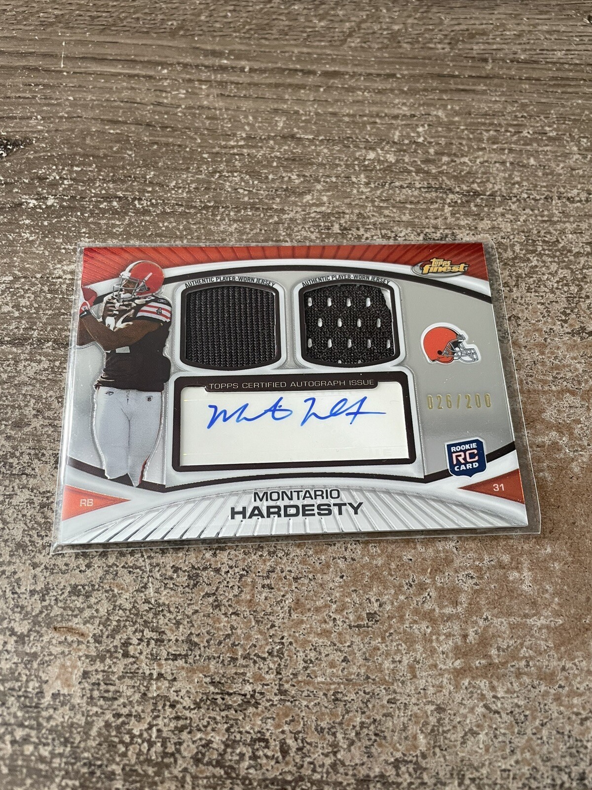 Montario Hardesty card image